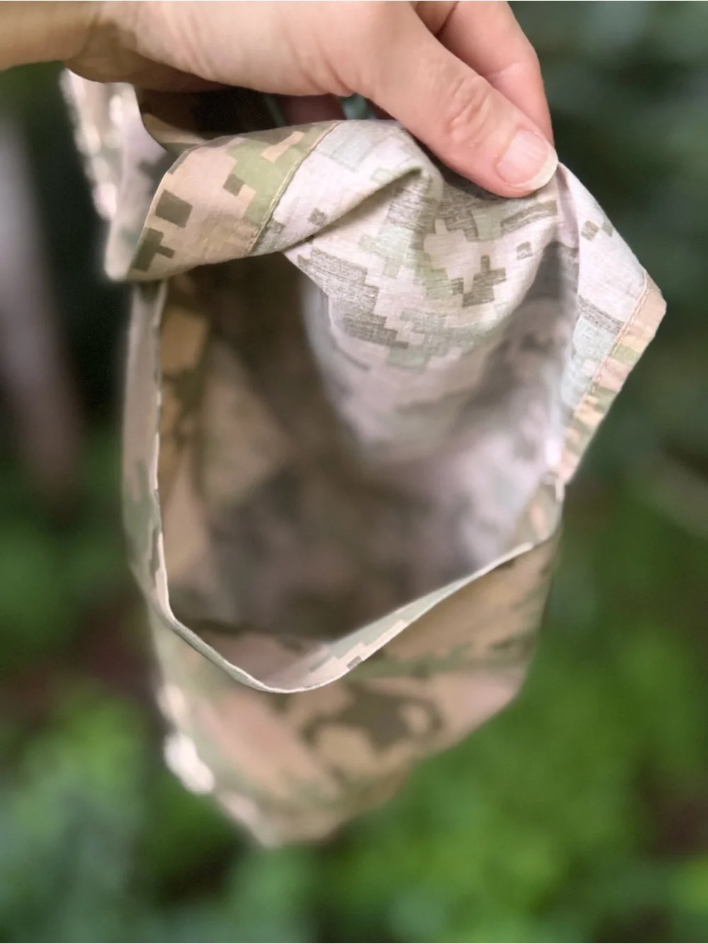 Digital Camouflage Utility/Cosmetic/Accessories Pouch in Desert Camo